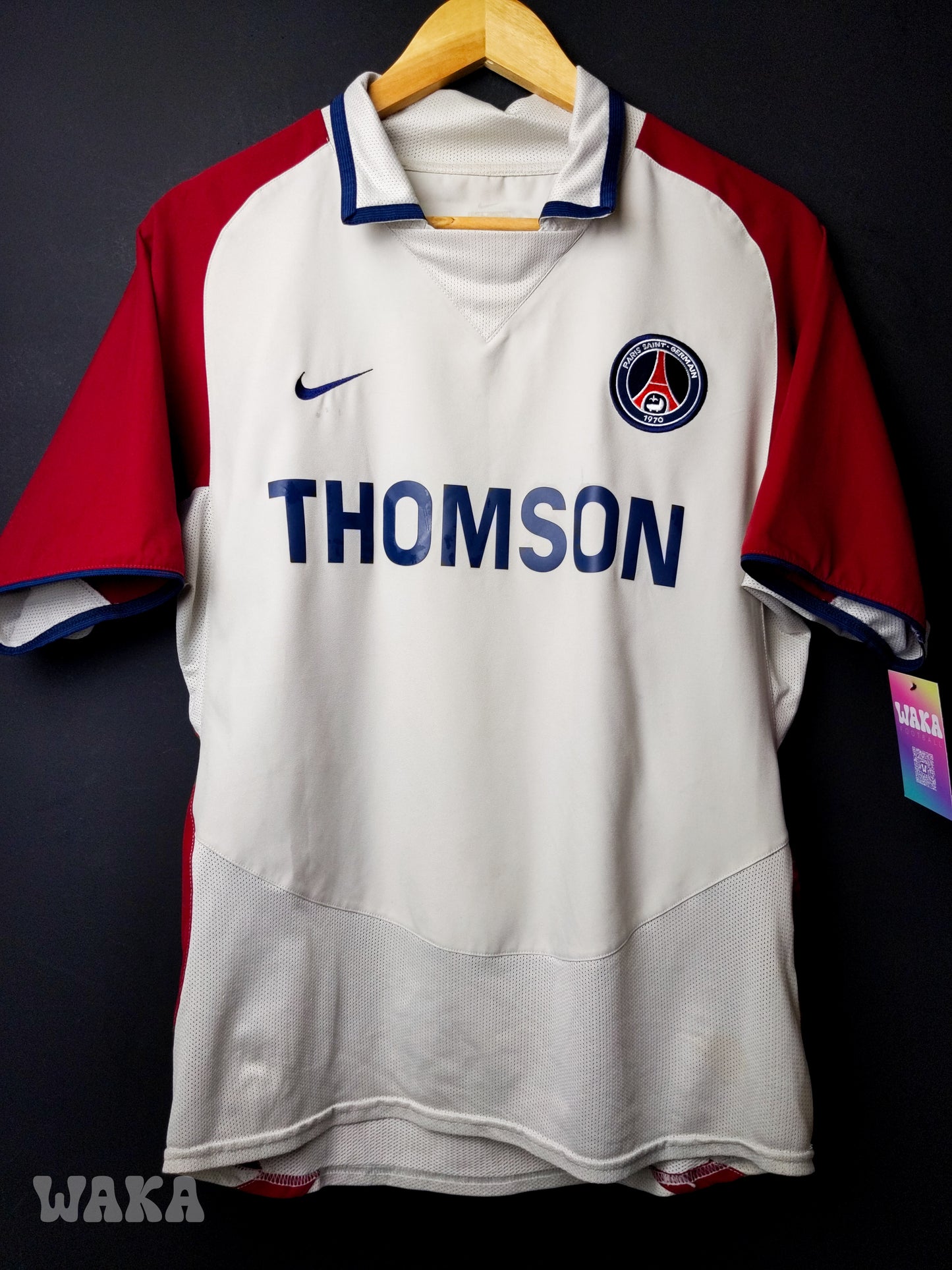 PSG 2003/04 - Pauleta - Away shirt - S