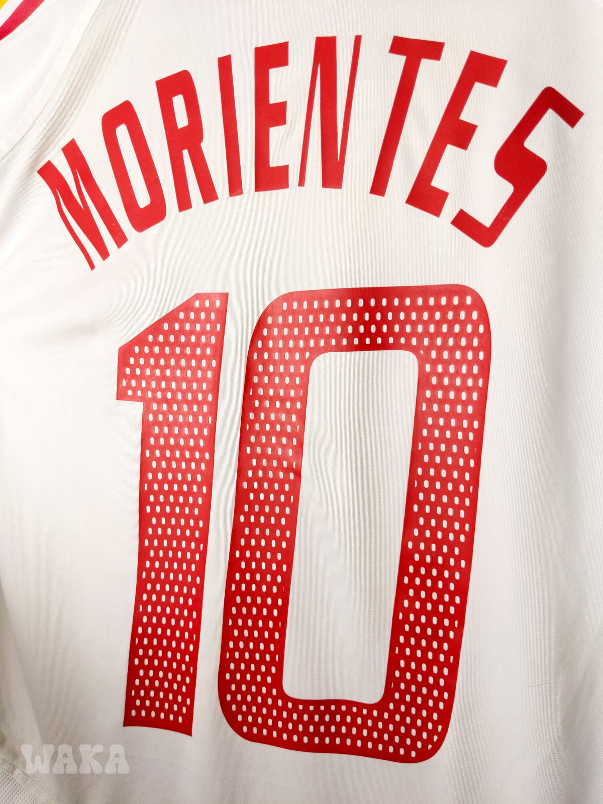 Espagne 2004 - Morientes - Away shirt - L