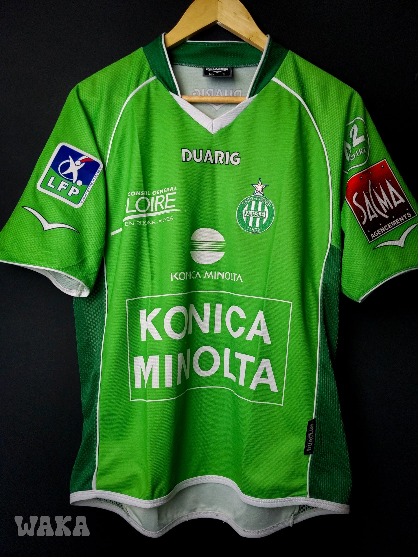 ASSE Saint-Etienne 2004/2005 - Feindouno - Home shirt - M