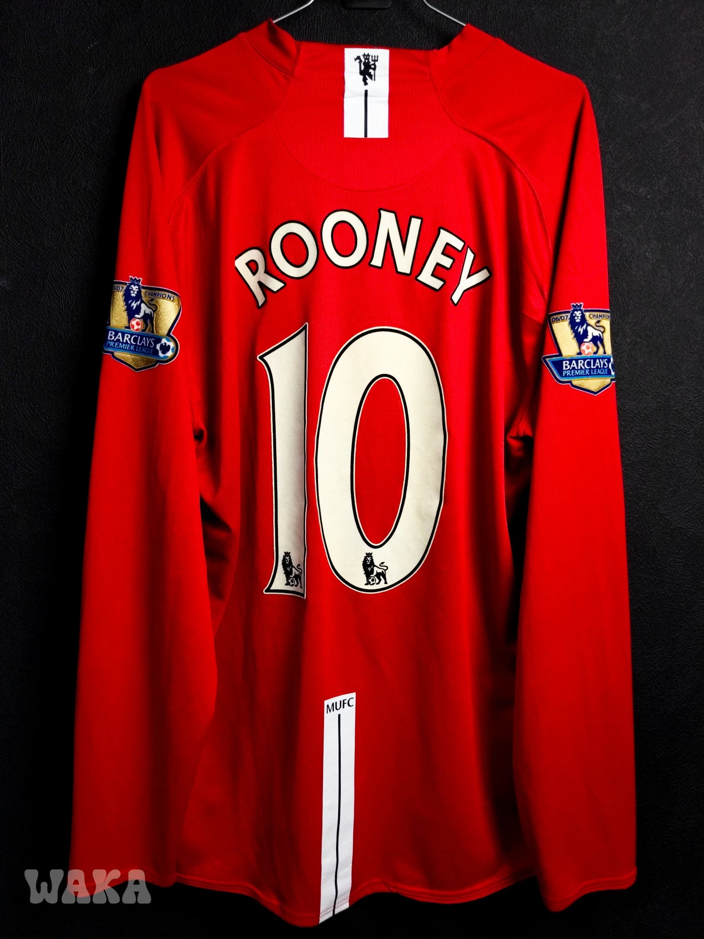 Manchester United 2007/2008/2009 - Rooney - Home Shirt - XXL