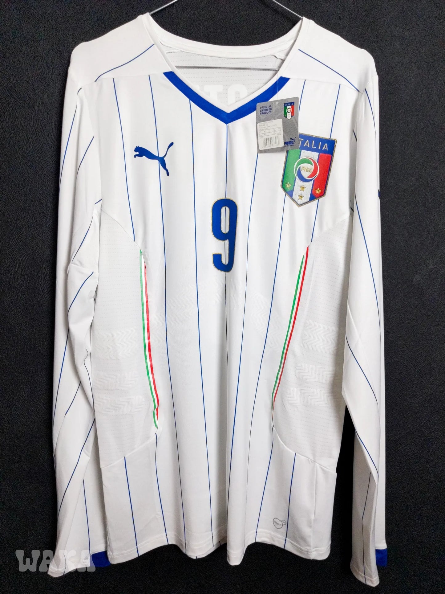 Italie 2014/2016 - Balotelli - Away shirt - XL/L