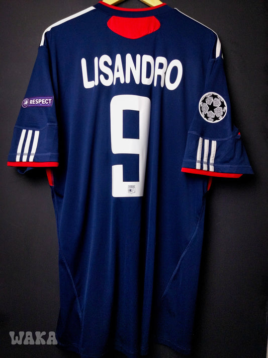 OL Olympique Lyonnais 2010/11 - Lisandro Lopez - Third shirt - XL