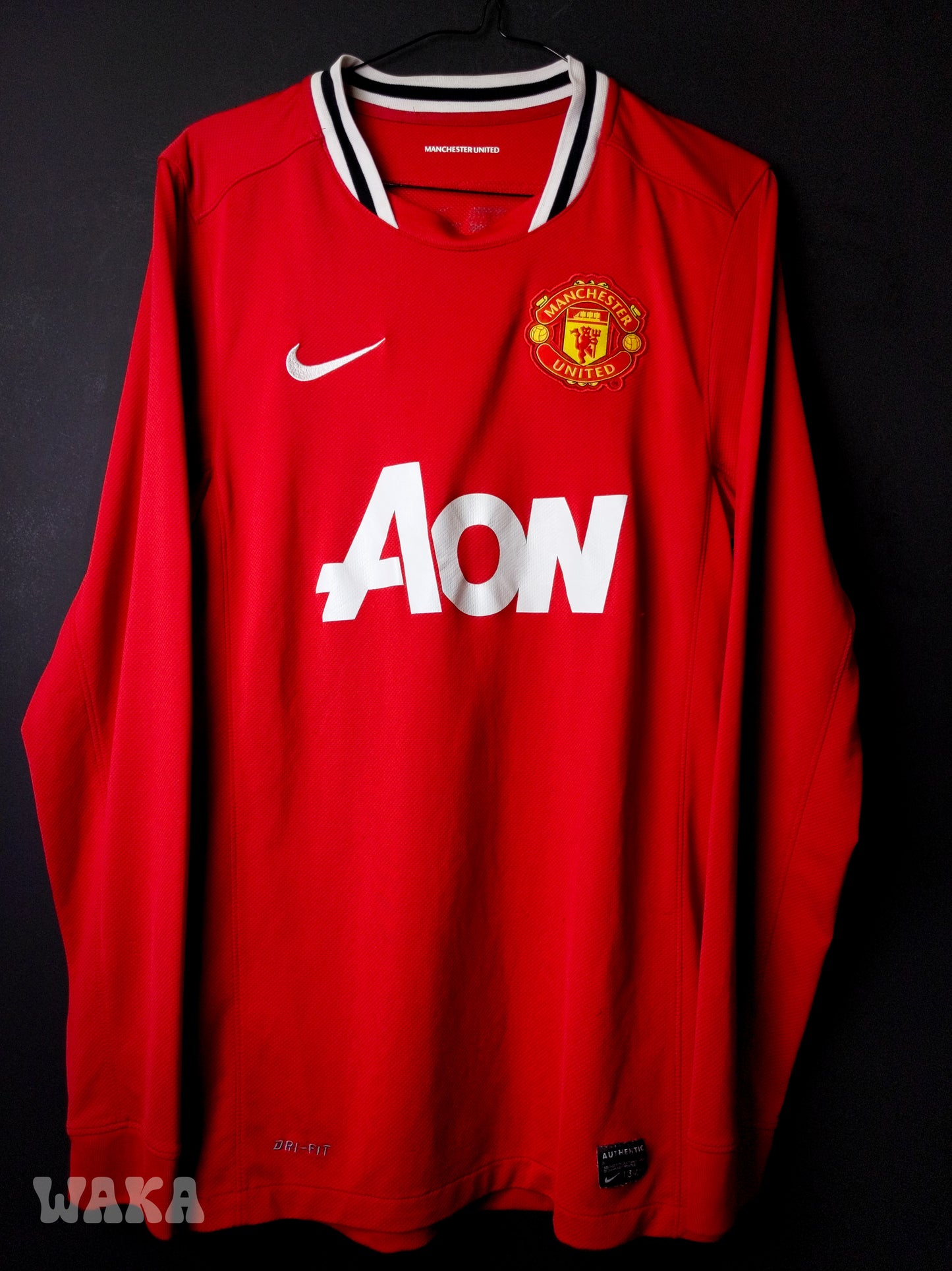 Manchester United 2011/2012 - Nani - Home Shirt - S *Longsleeves*