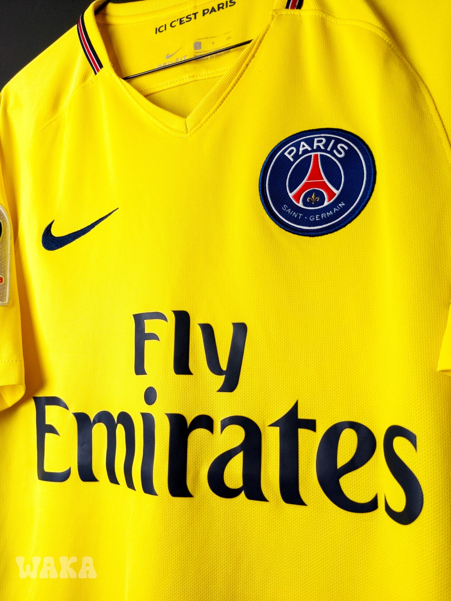 PSG Paris Saint-Germain 2017/2018 - Mbappé - Away shirt - S