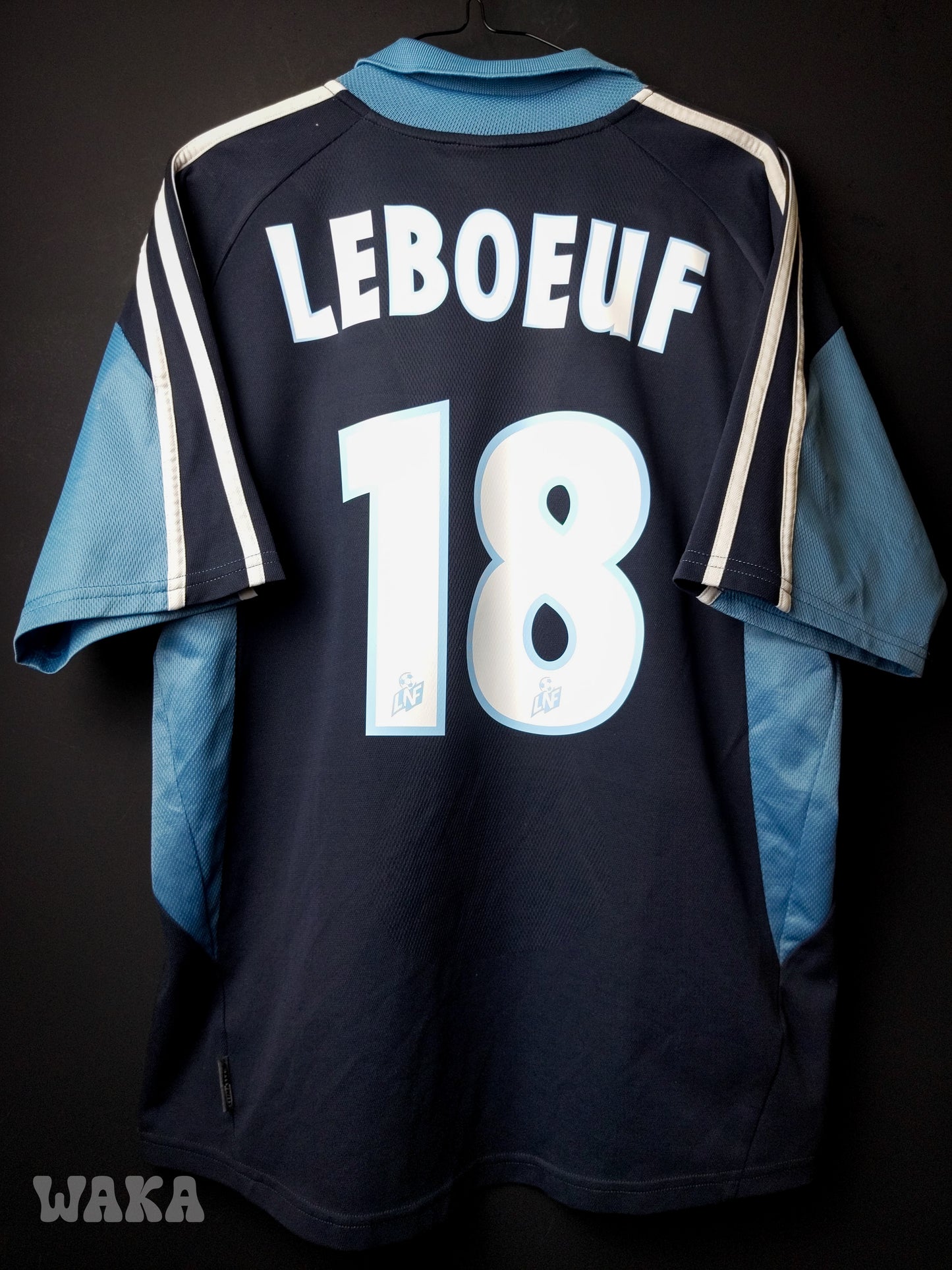 OM Olympique de Marseille 2001/2002 - Leboeuf - Away shirt - M