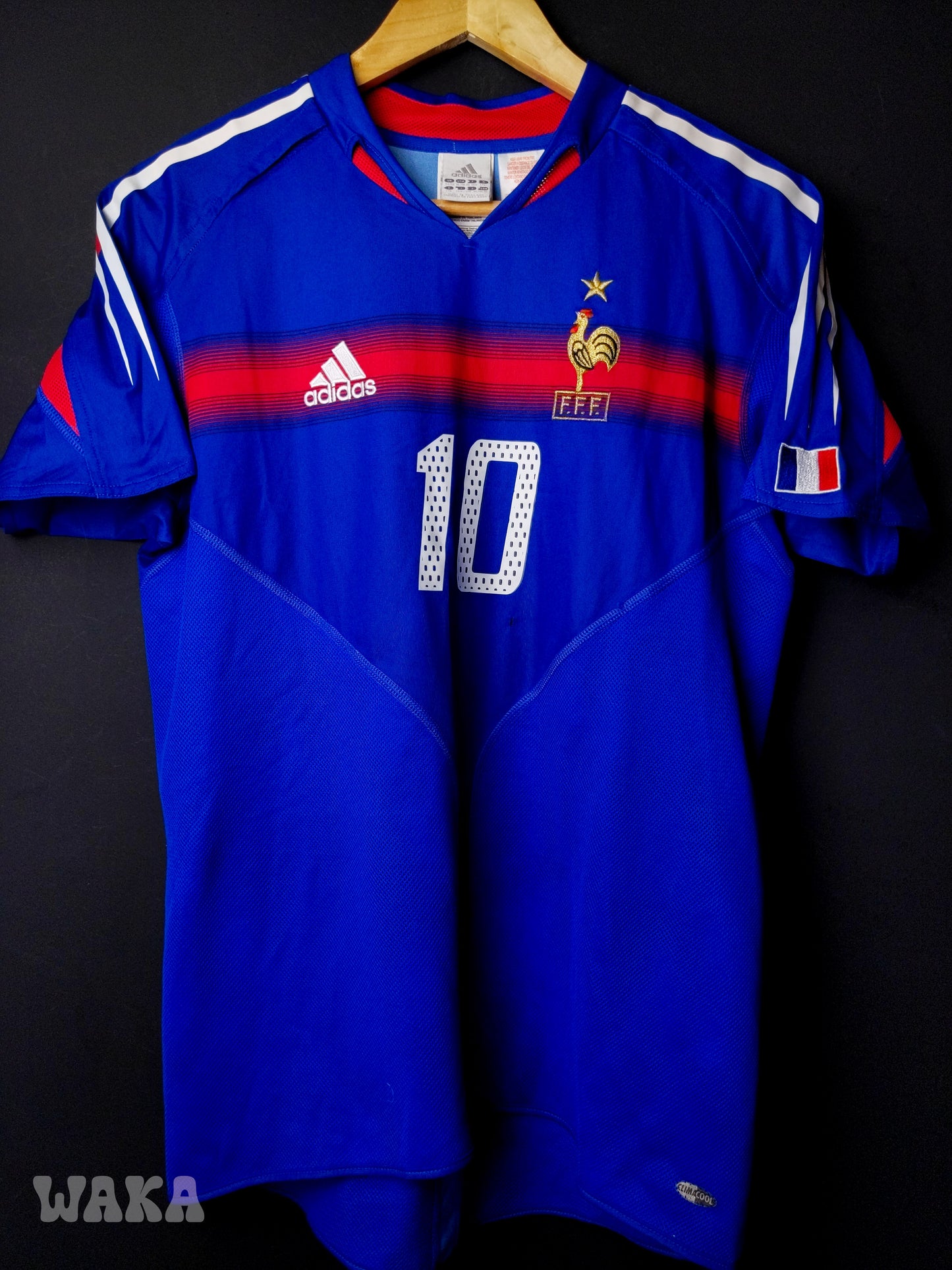 France 2004 - Zidane - Home Shirt - XL Junior