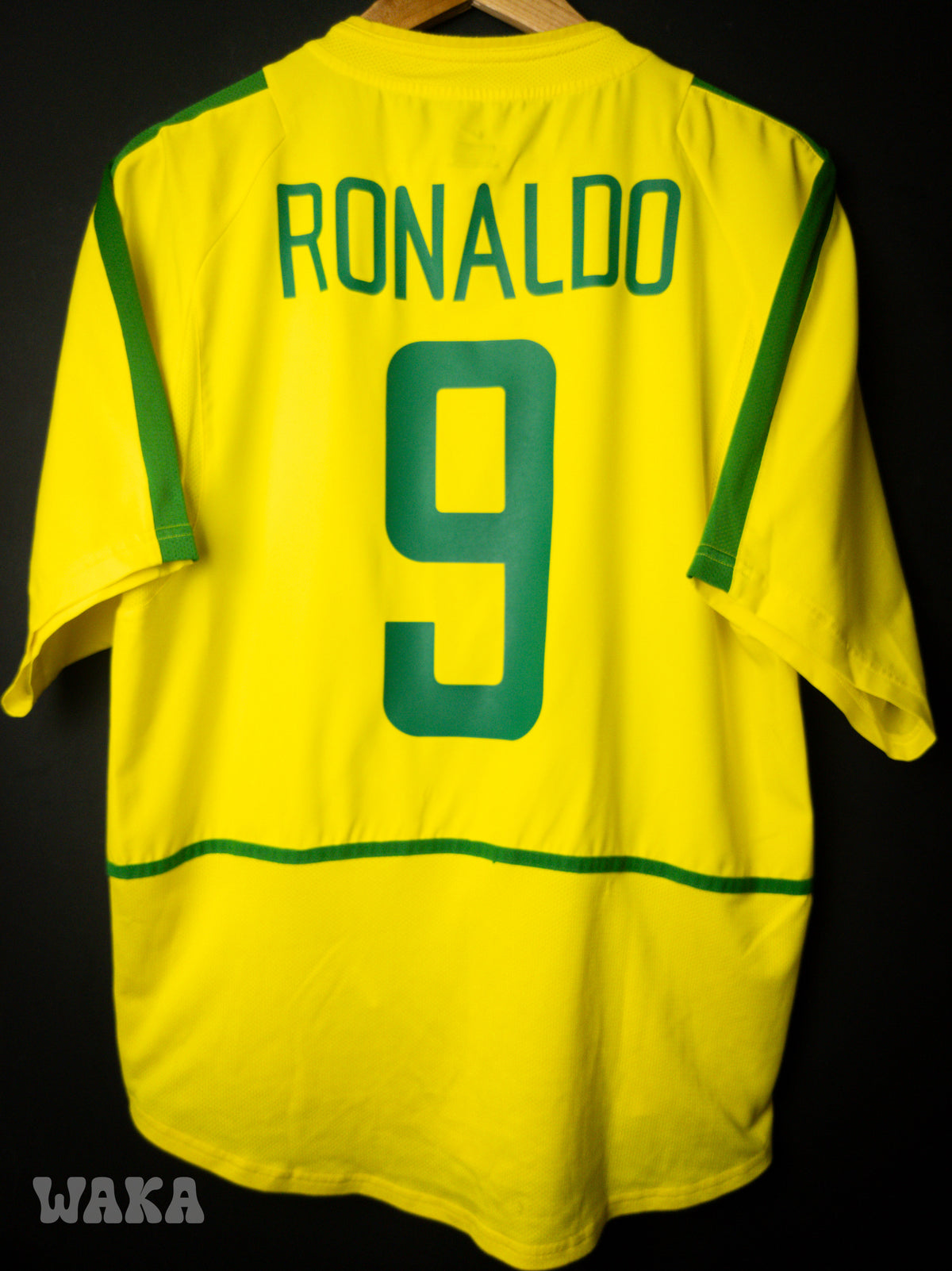 Brésil 2002 - Ronaldo - Home shirt - M