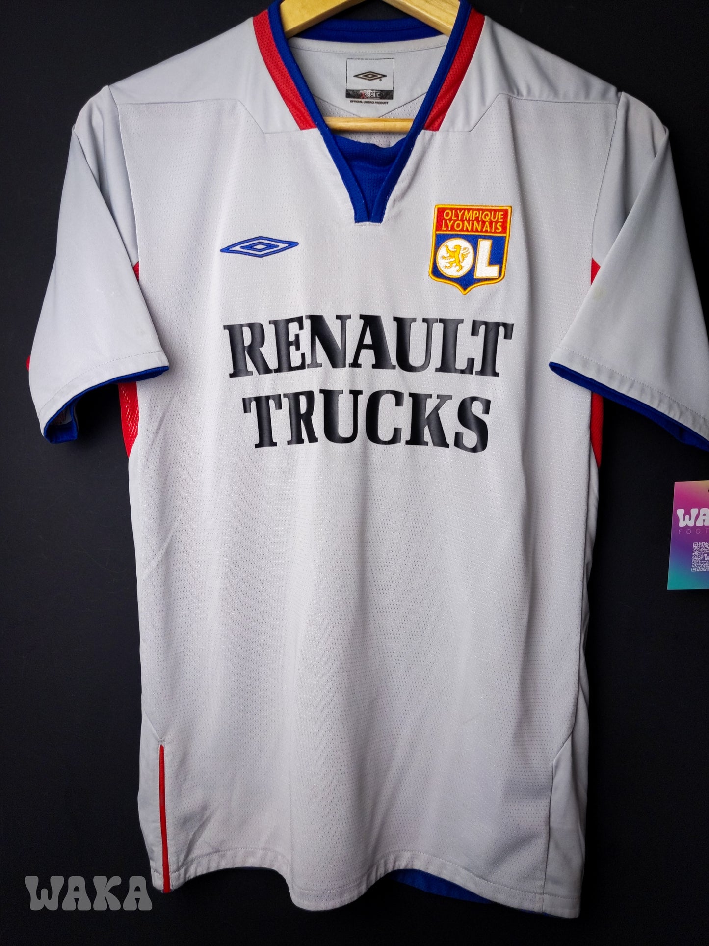 OL Olympique Lyonnais 2004/2005 - Juninho - Third shirt - S *OG Nameset*