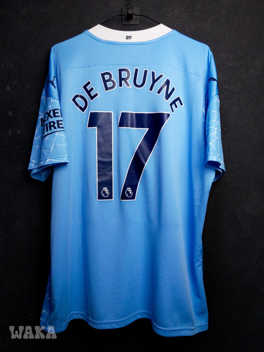 Manchester City 2020/2021 - De Bruyne - Home shirt - XL
