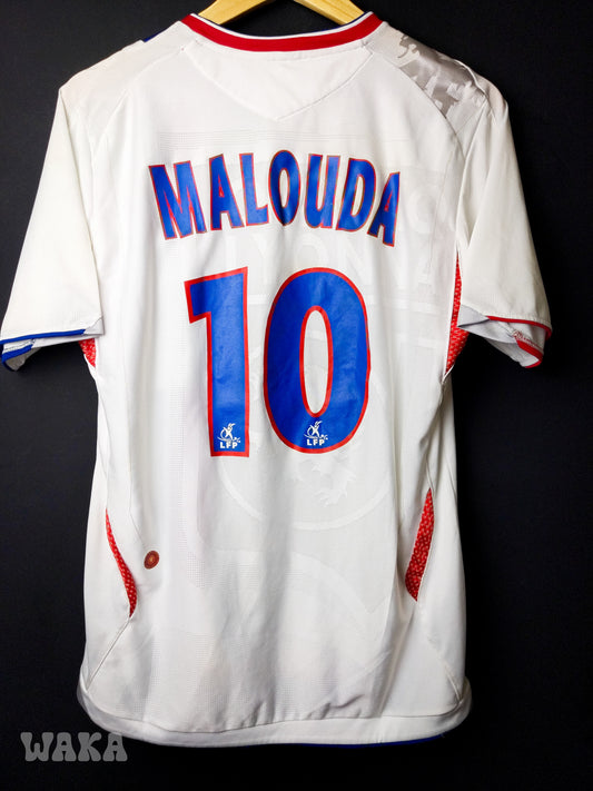 OL Olympique Lyonnais 2006/2007/2008 - Malouda - Home shirt - M *OG Nameset*