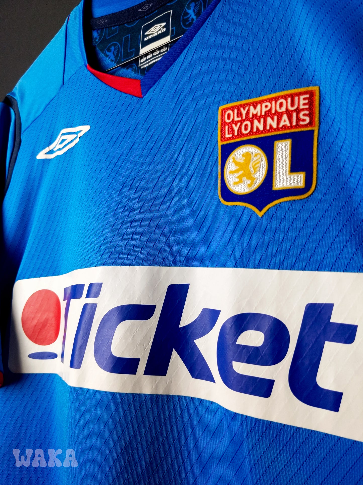 OL Olympique Lyonnais 2008/2009 - Bodmer - Away shirt + Short / Chaussettes - M