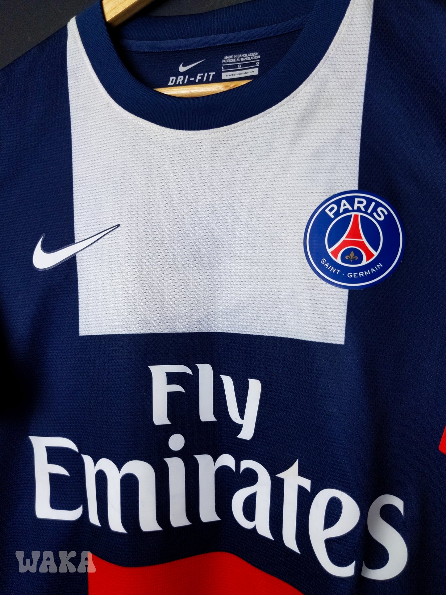 PSG 2013/2014 - Ibrahimovic - Home shirt - L *PRO* *OG Nameset*