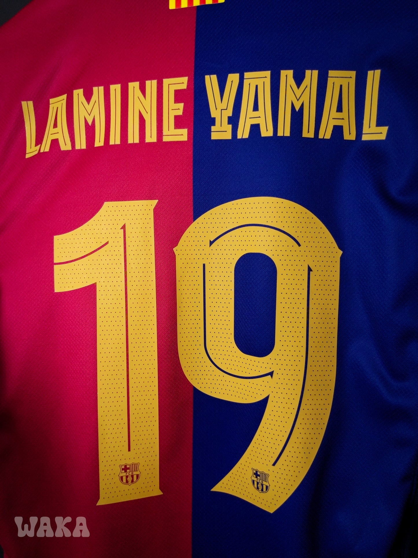 FC Barcelone 2024/2025 - Lamine Yamal - Home shirt - S