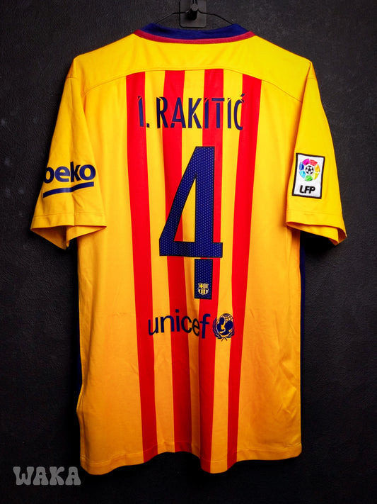 FC Barcelone 2015/16 - Rakitic - Away shirt - M