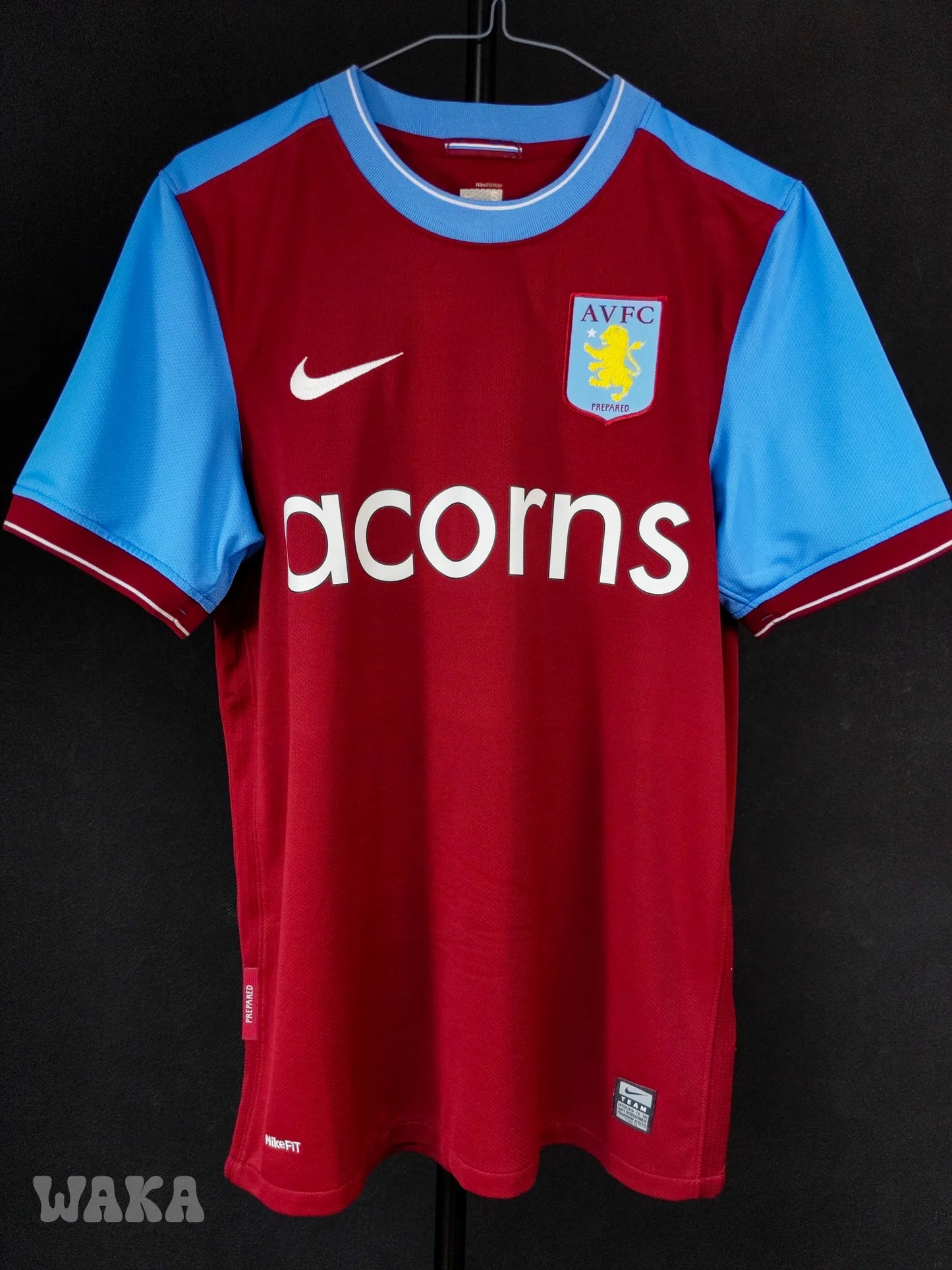 Aston Villa 2009/2010 - Carew - Home Shirt - S