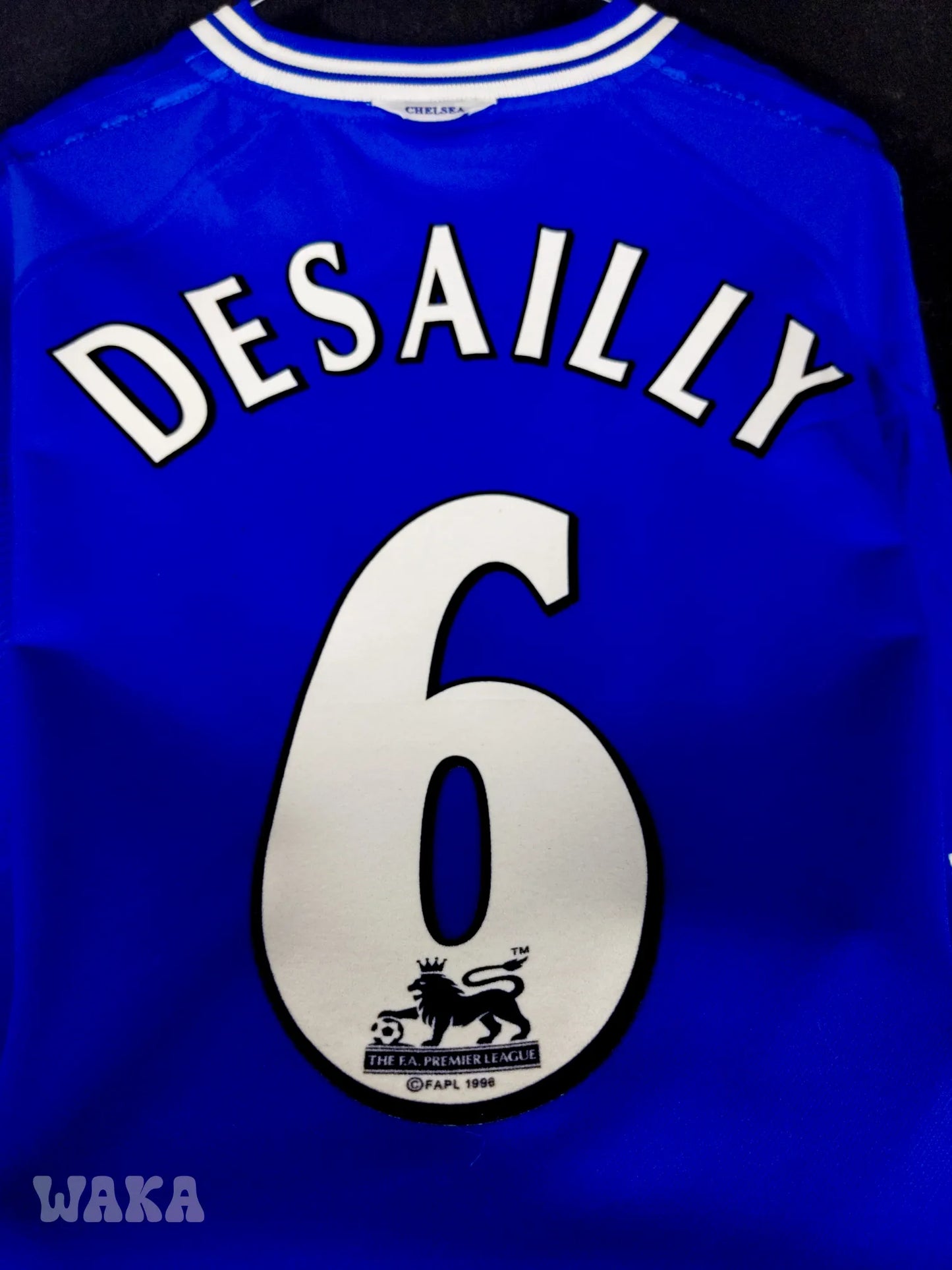 Chelsea 1999/2000/2001 - Home shirt - Desailly - XL