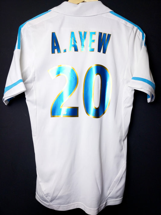OM Olympique de Marseille 2011/2012  - A.Ayew - Home shirt - S