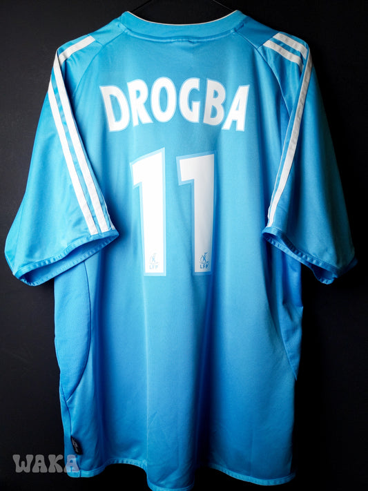 OM Olympique de Marseille 2003/2004 - Drogba - Away shirt - L