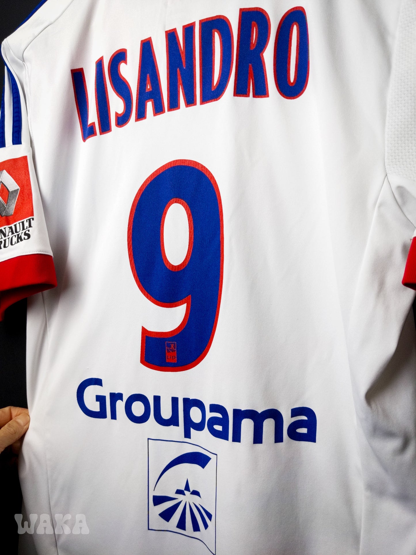 OL Olympique Lyonnais 2012/2013 - Lisandro - Home shirt - *Full sponsor*