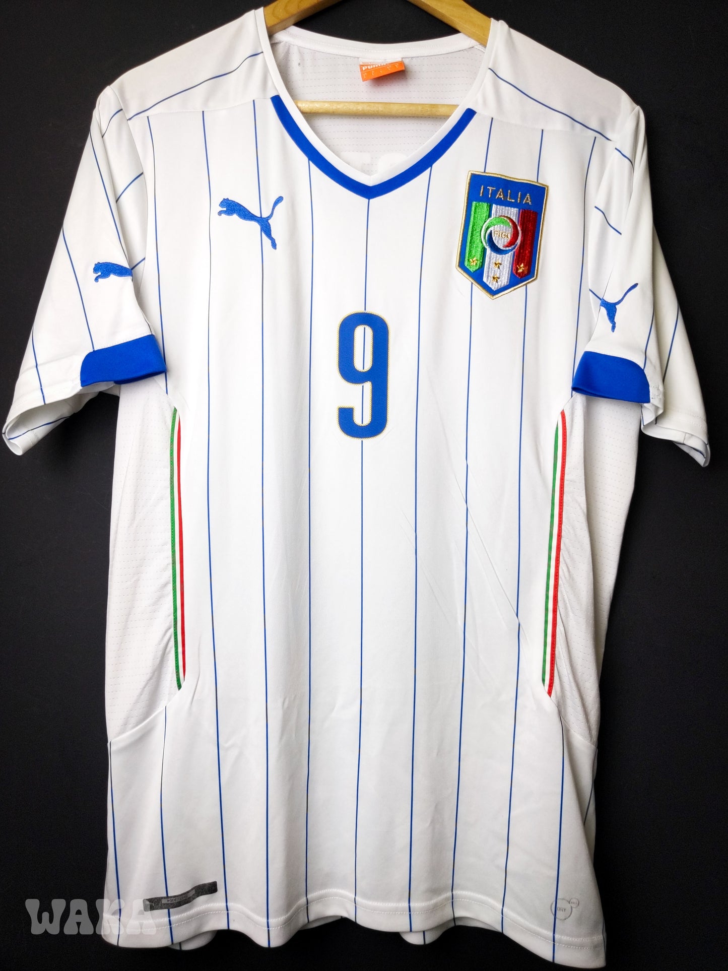 Italie 2014/2016 - Balotelli - Away shirt - L