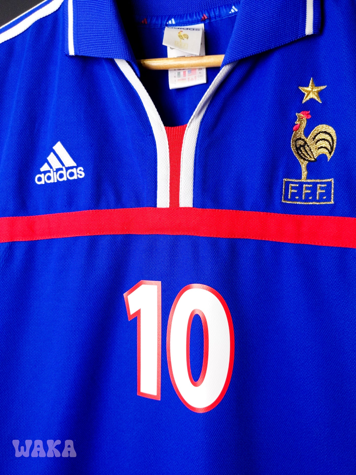 France 2000 - Zidane - Home Shirt - XL
