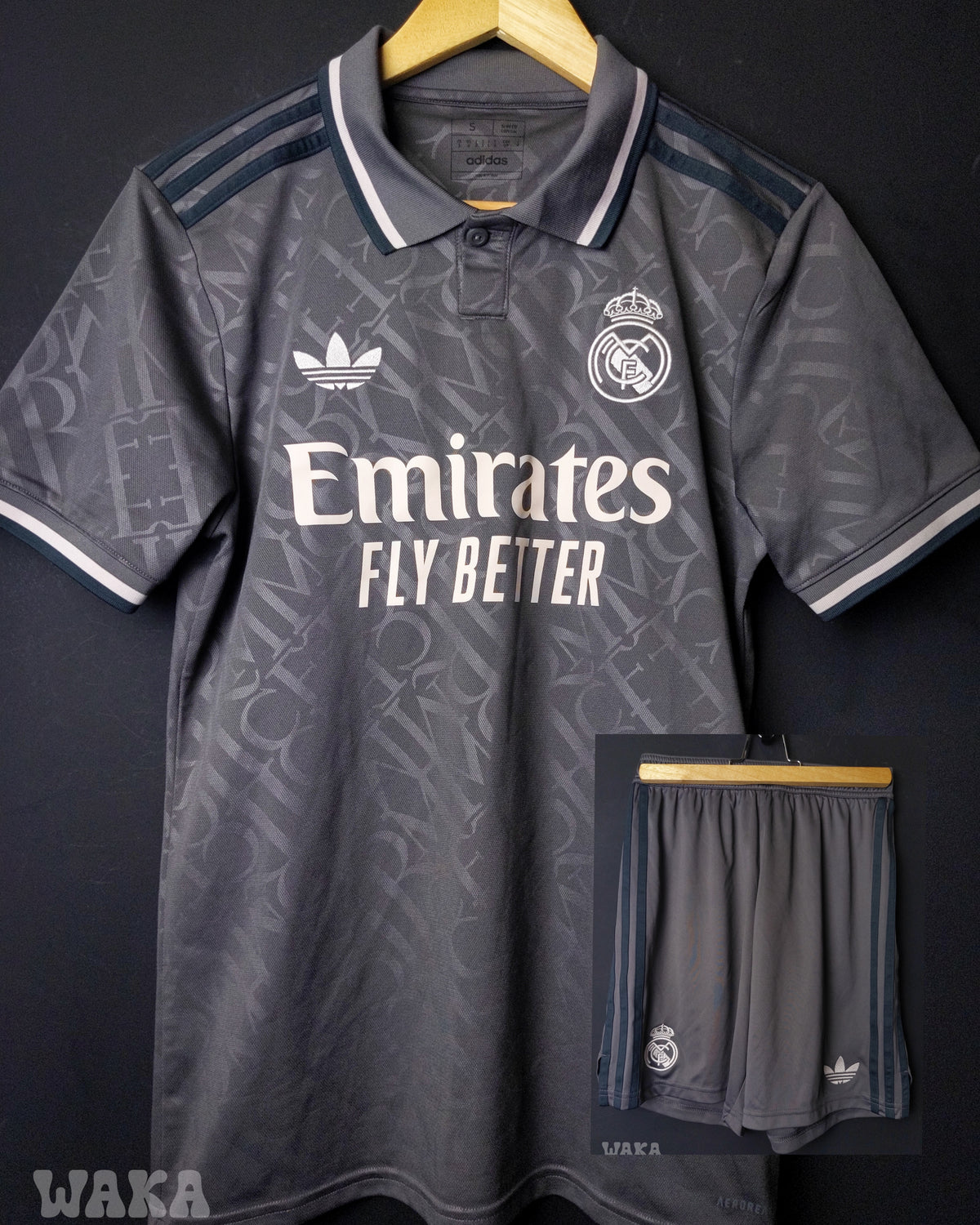 Real Madrid 2024/2025 - Third shirt + short - S
