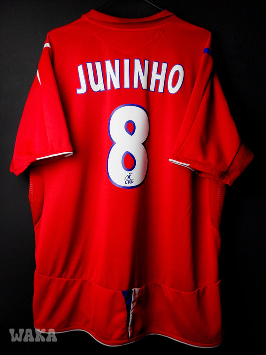 OL Olympique Lyonnais 2006/2007 - Juninho - Away shirt - XL
