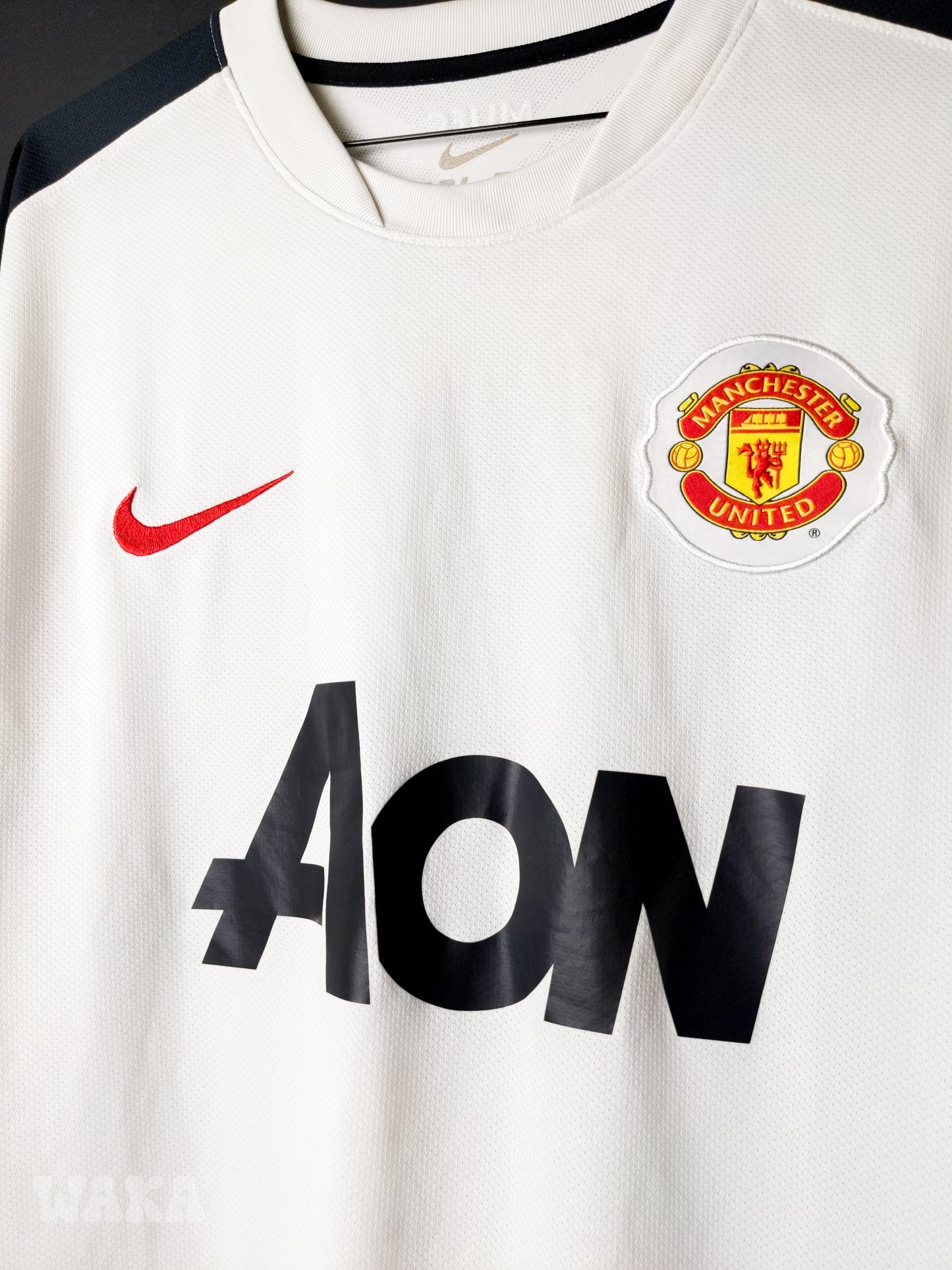 Manchester United 2011/2012 - Rooney - Away Shirt - L *Long sleeves*