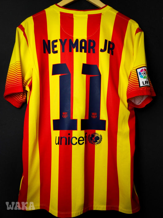 FC Barcelone 2013/2014 - Neymar - Away shirt - L