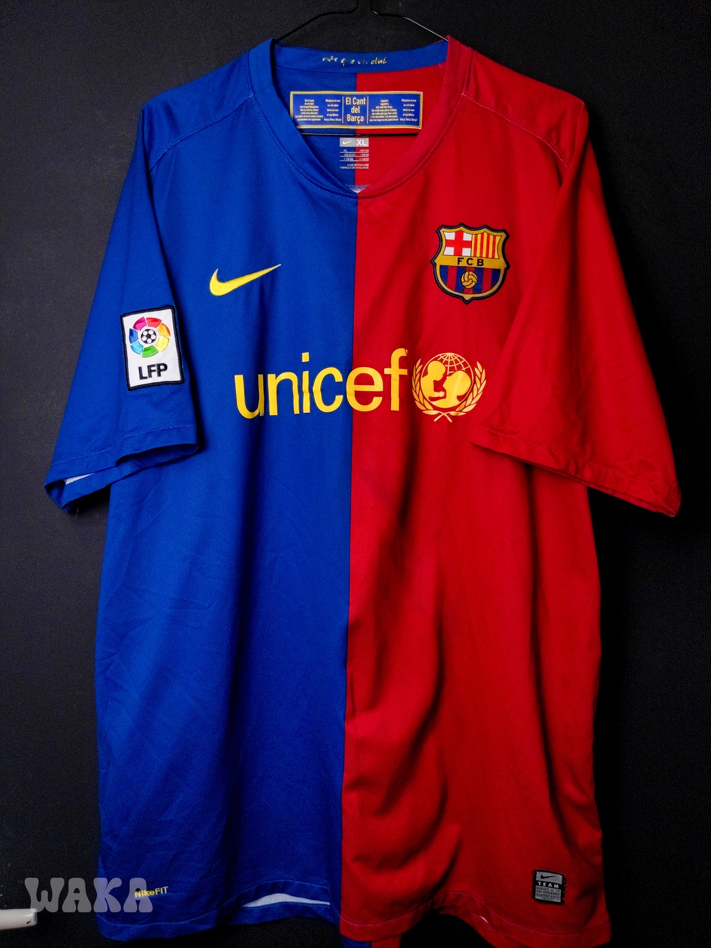 FC Barcelone 2008/2009 - Messi - Home shirt - XL