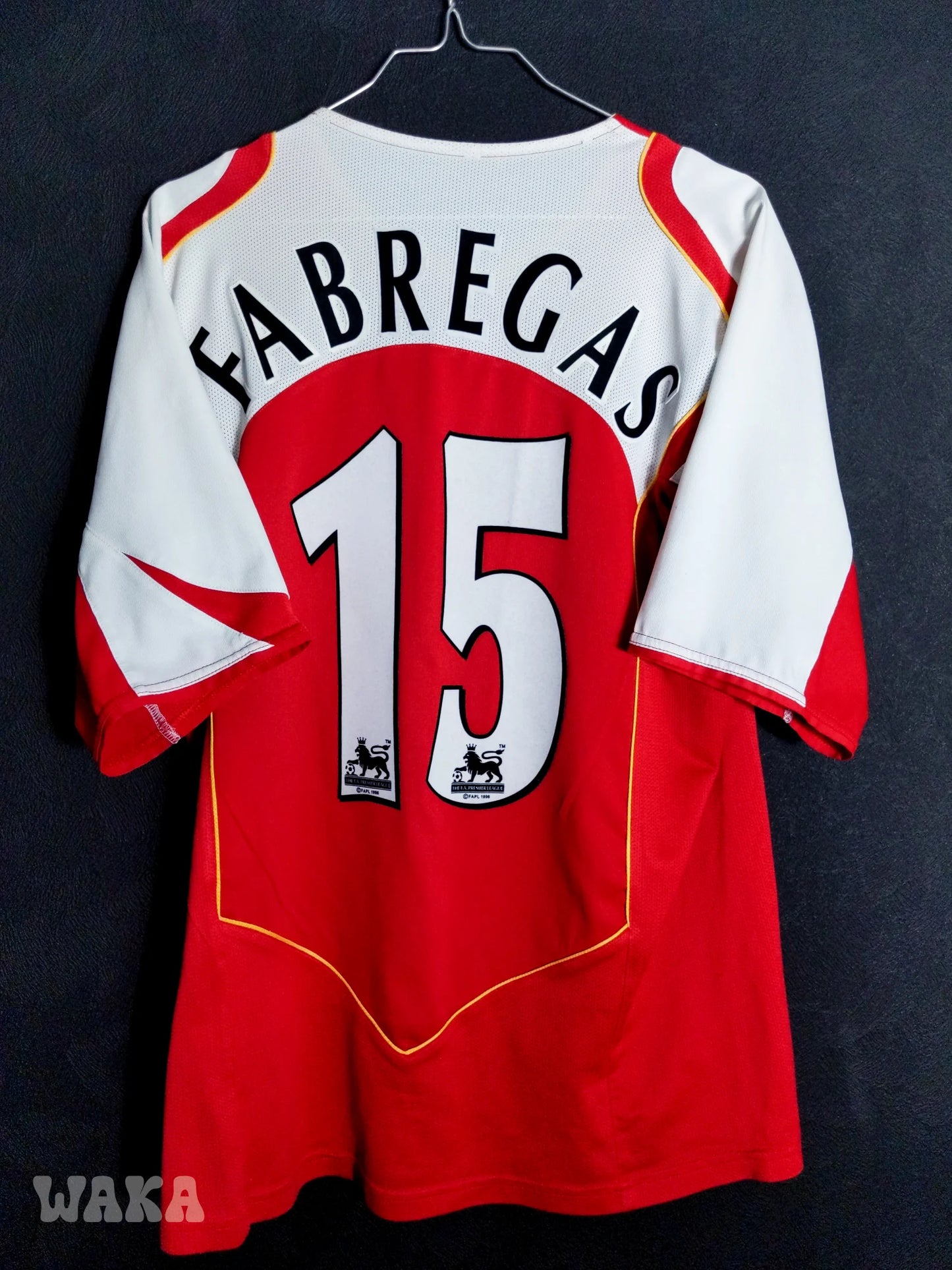 Arsenal 2004/2005 - Fabregas - Home shirt - M