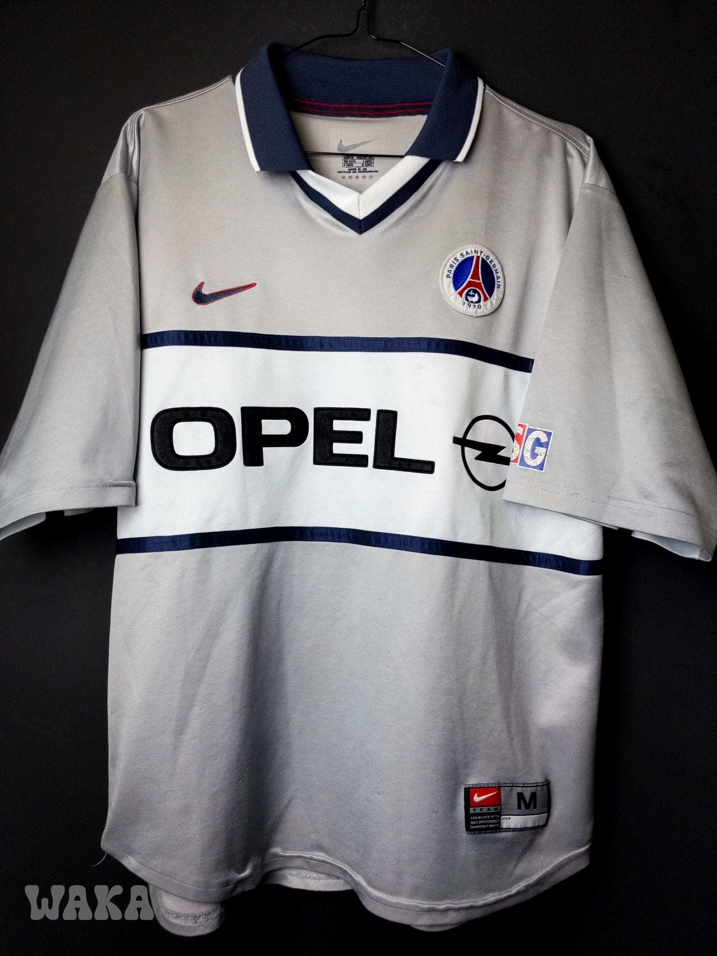 PSG 1999/2000 - Okocha - Away shirt - M