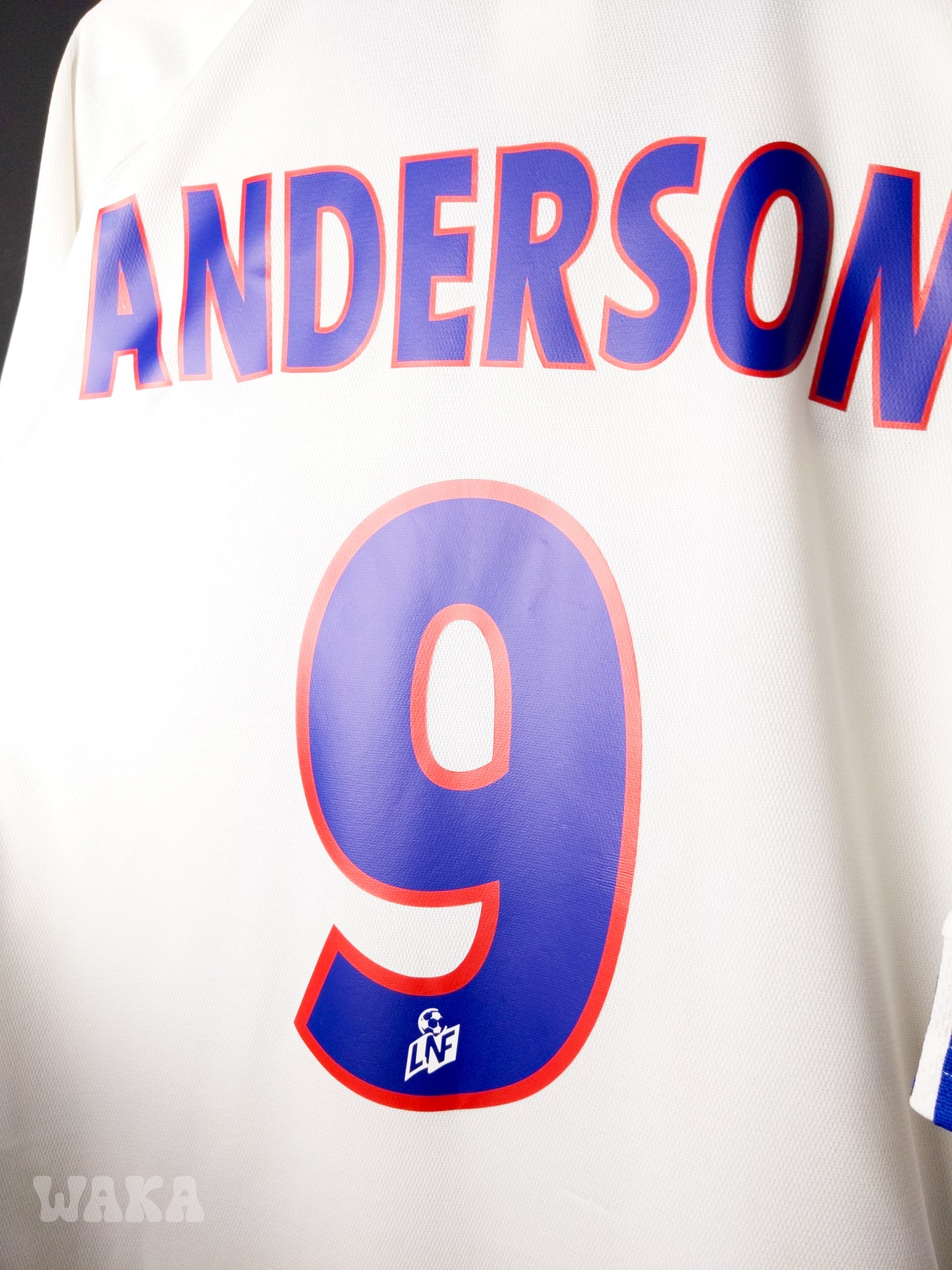 OL Olympique Lyonnais 2001/2002 - Anderson - Home shirt - XL