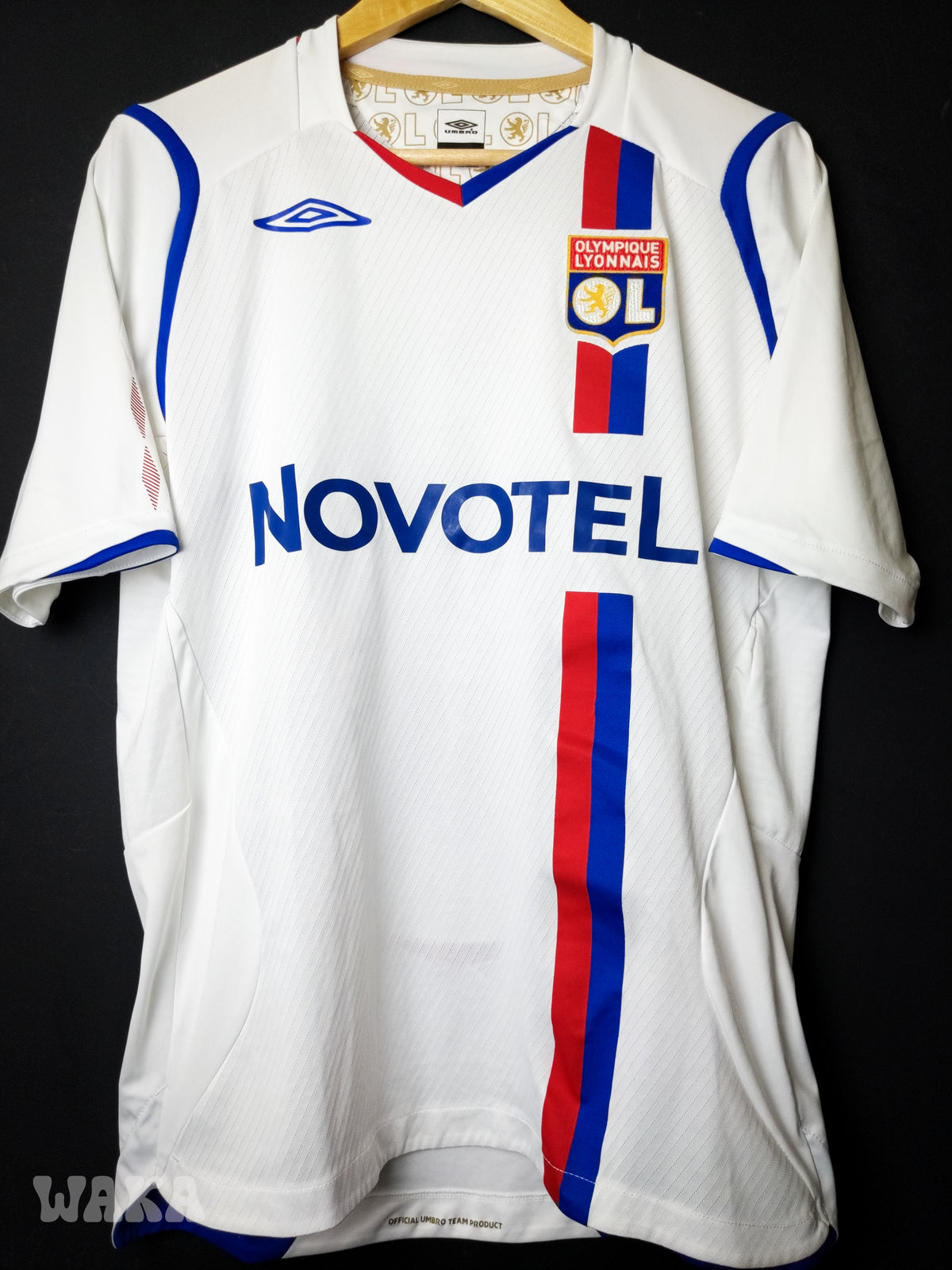 OL Olympique Lyonnais 2008/2009 - Juninho - Home shirt - M