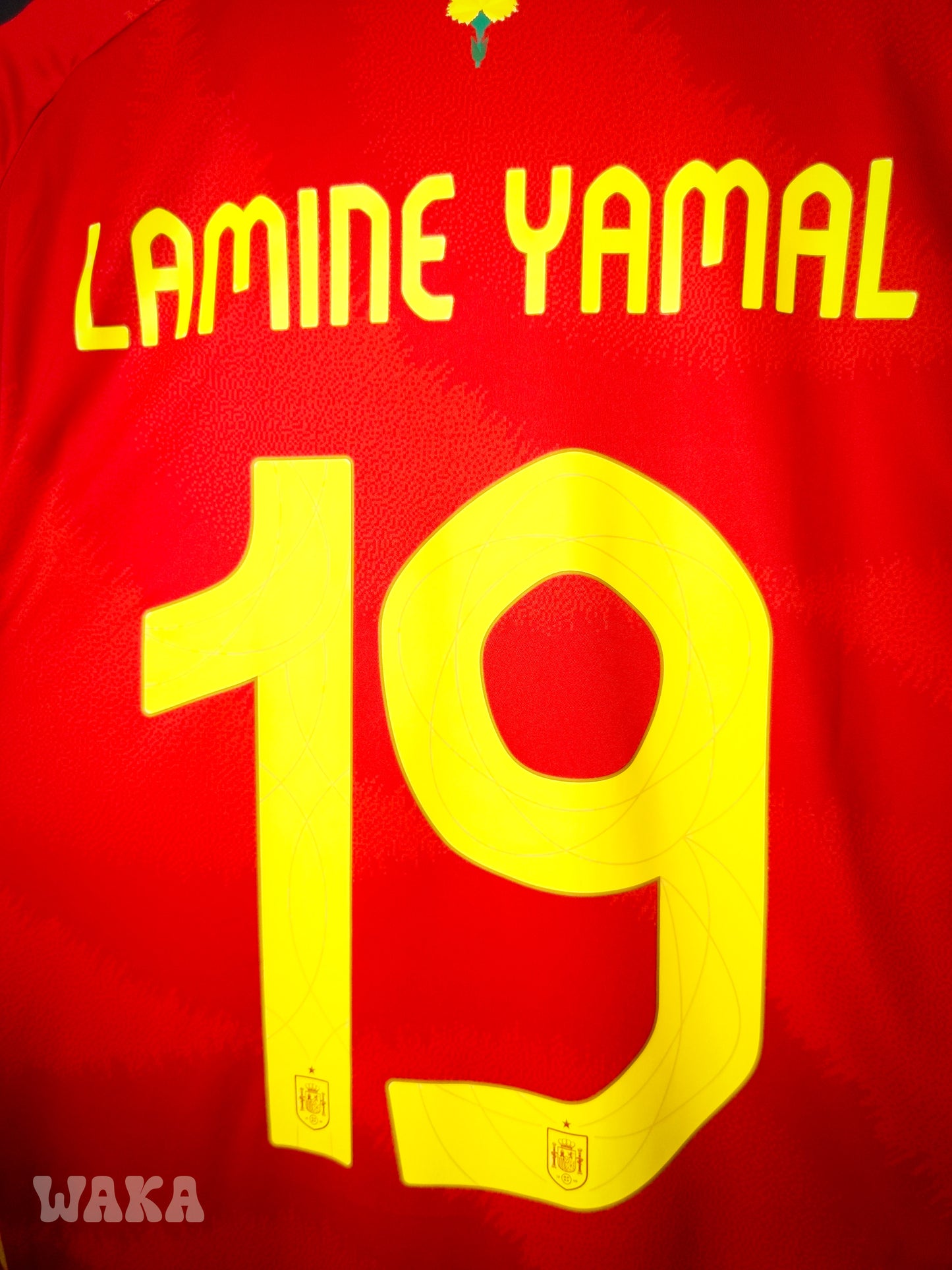 Espagne 2024 - Lamine Yamal - Home shirt - L