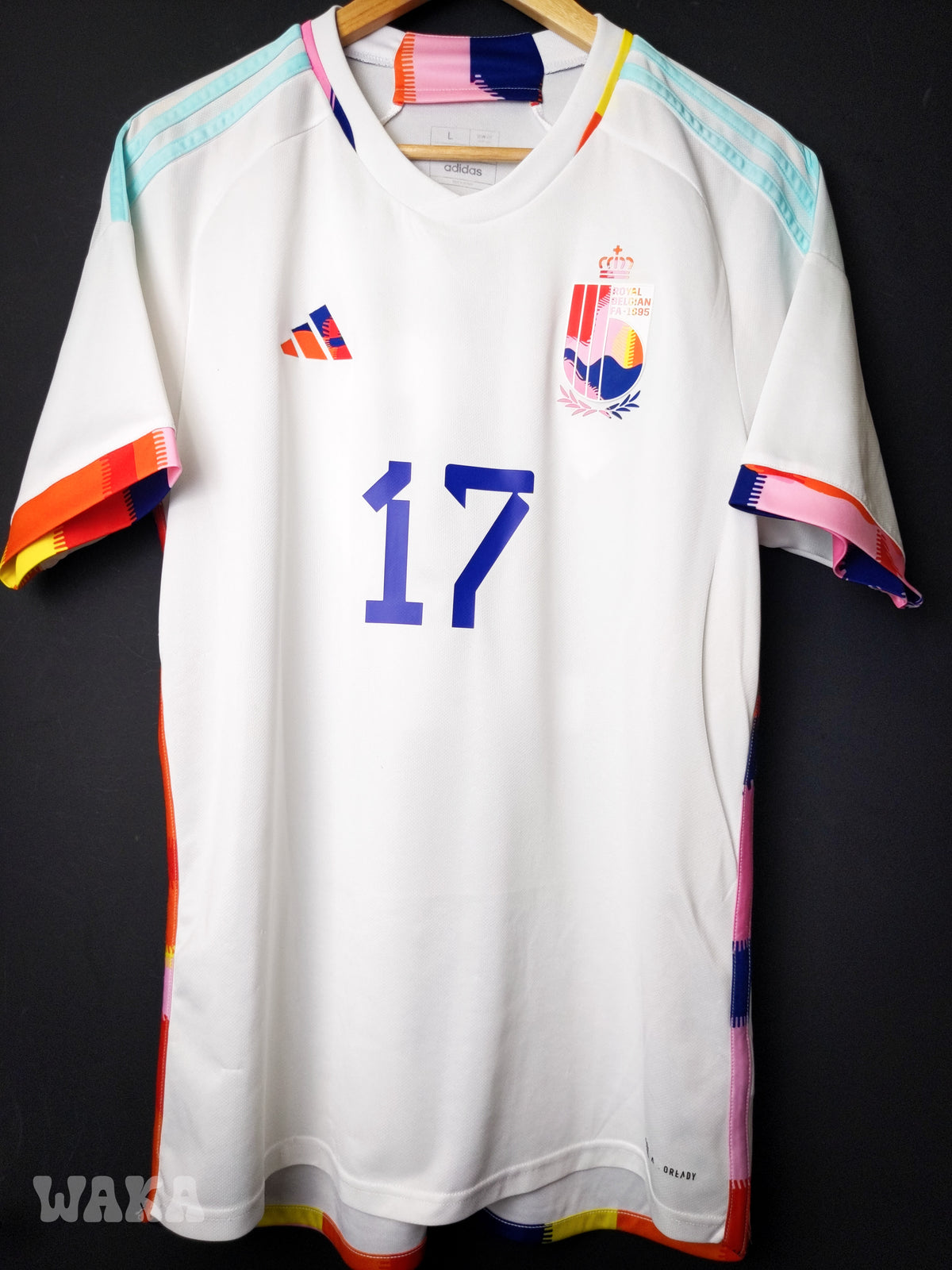 Belgique 2022 - Trossard - Away shirt - L