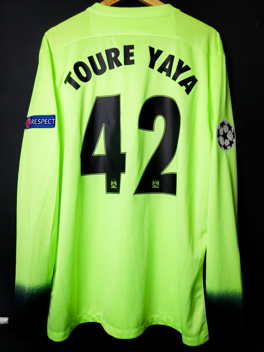 Manchester City 2015/2016 - Yaya Toure - Away shirt - XL [Long sleeves]
