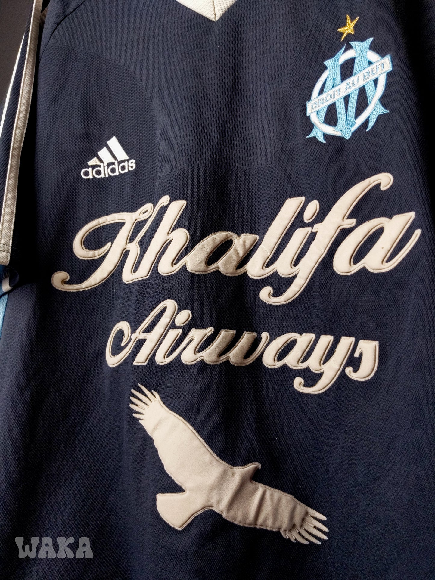 OM Olympique de Marseille 2001/2002 - Leboeuf - Away shirt - M