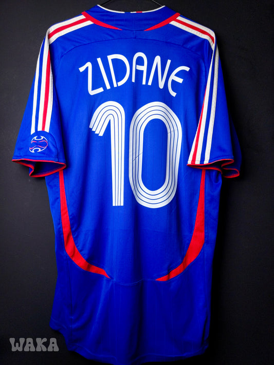 France 2006 - Zidane - Home Shirt - L