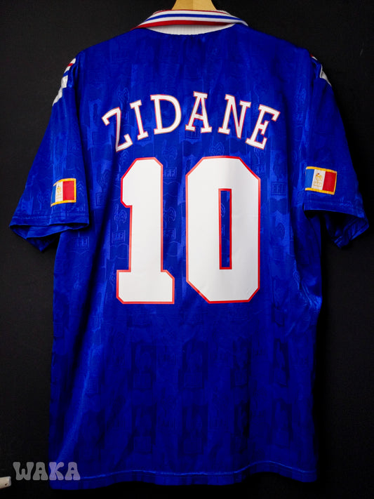France 1996 - Zidane - Home Shirt - XL