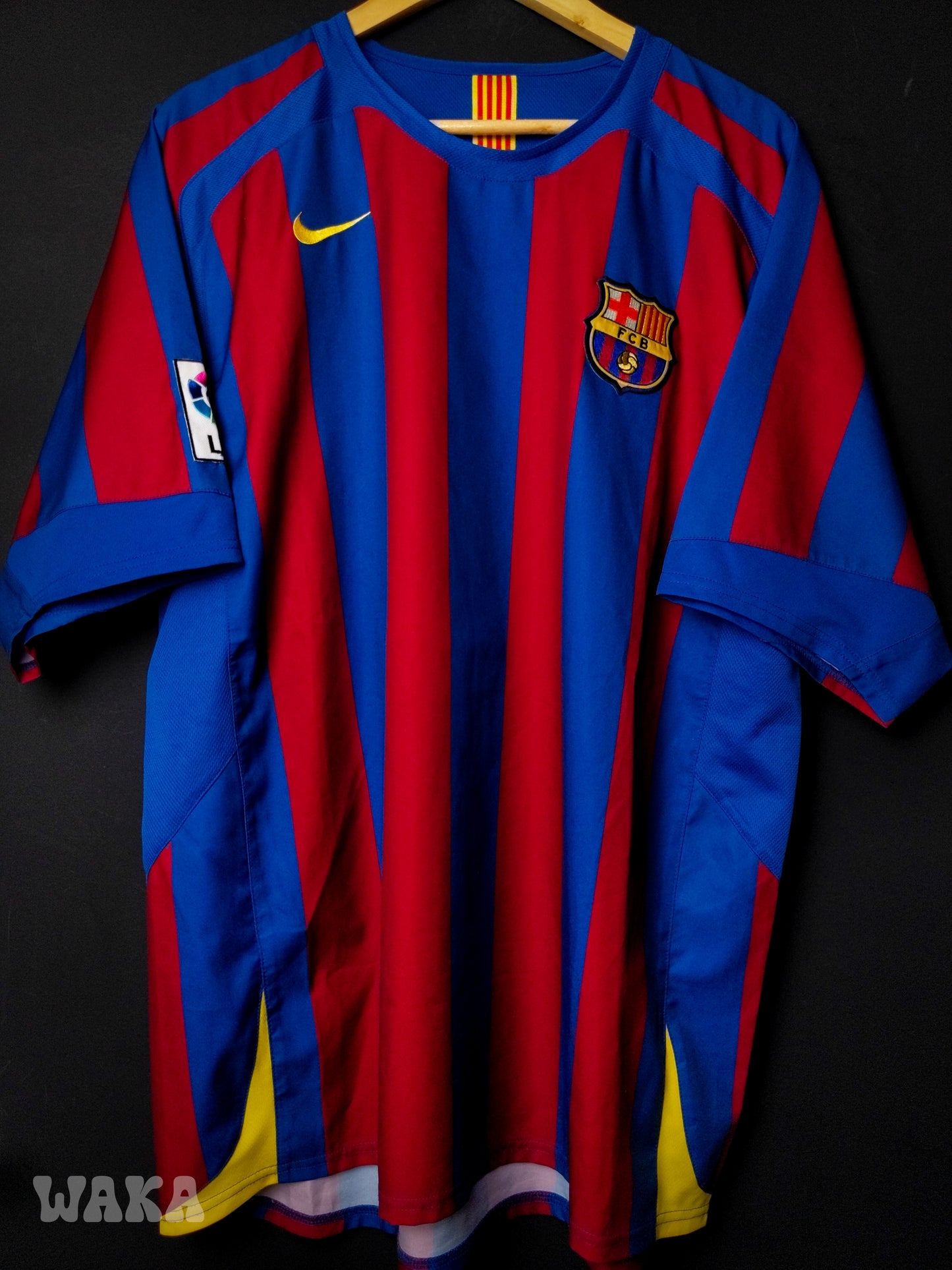 FC Barcelone 2005/2006 - Ronaldinho - Home shirt - XL