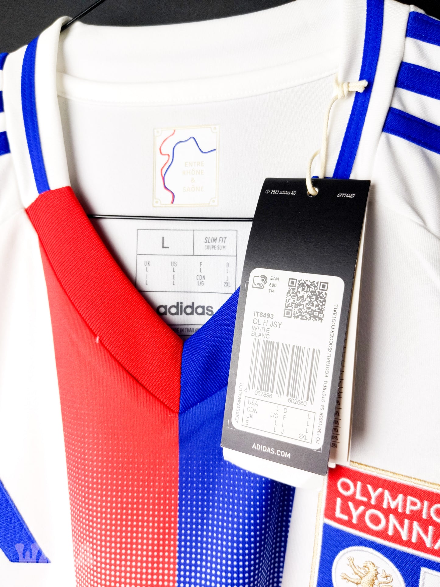 OL Olympique Lyonnais 2024/2025 - Lacazette - Home shirt - L *BNWT*