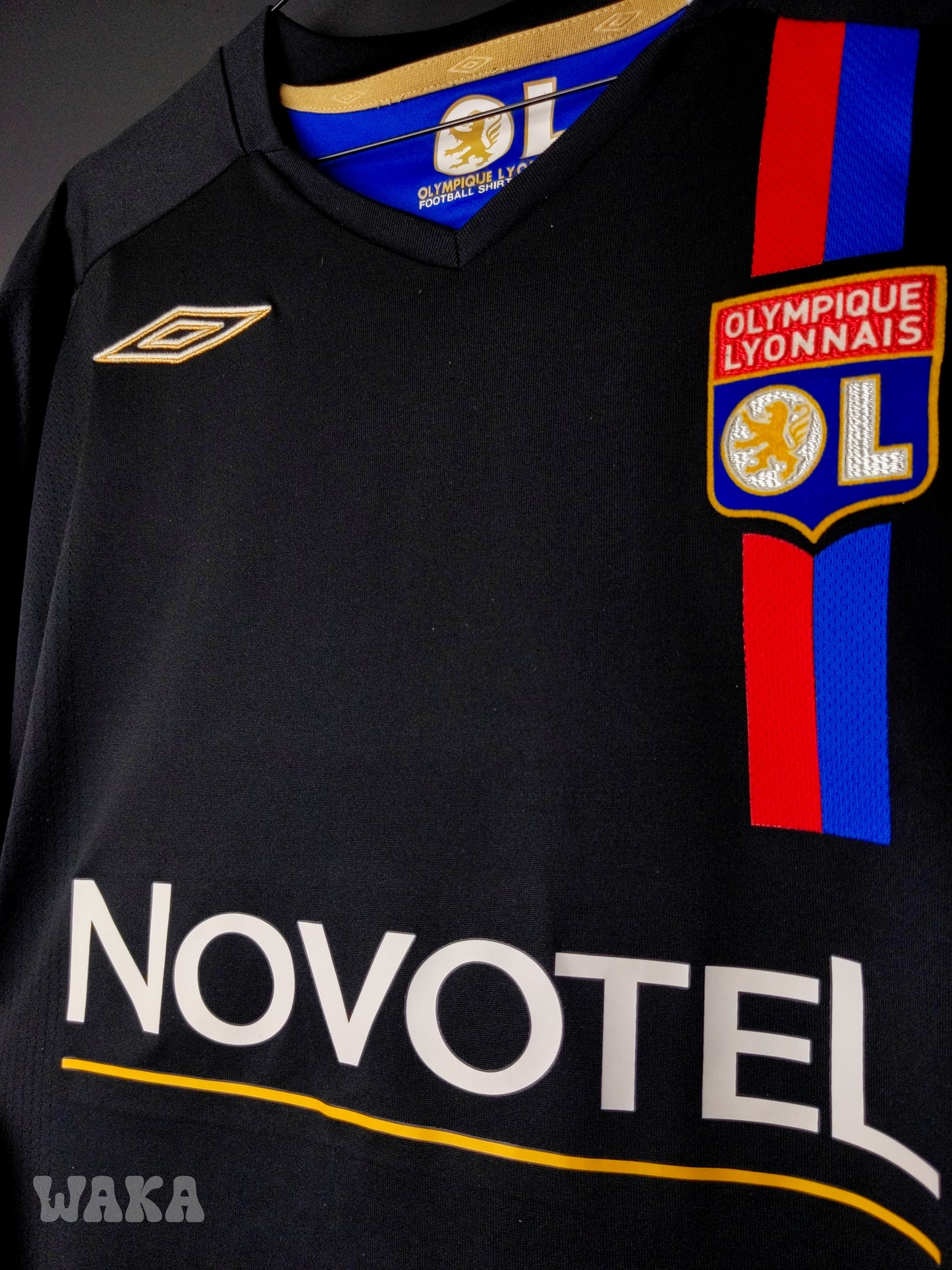 OL Olympique Lyonnais 2007/2008 - Juninho - Away shirt - XL