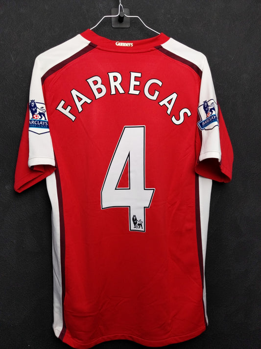 Arsenal 2008/2009/2010 - Fabregas - Home Shirt - S