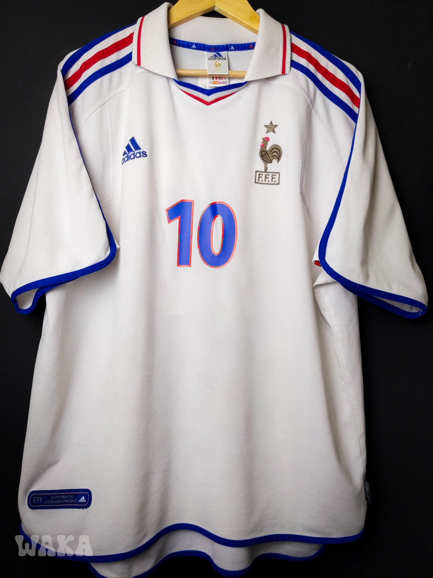France 2000 - Zidane - Away Shirt - XL