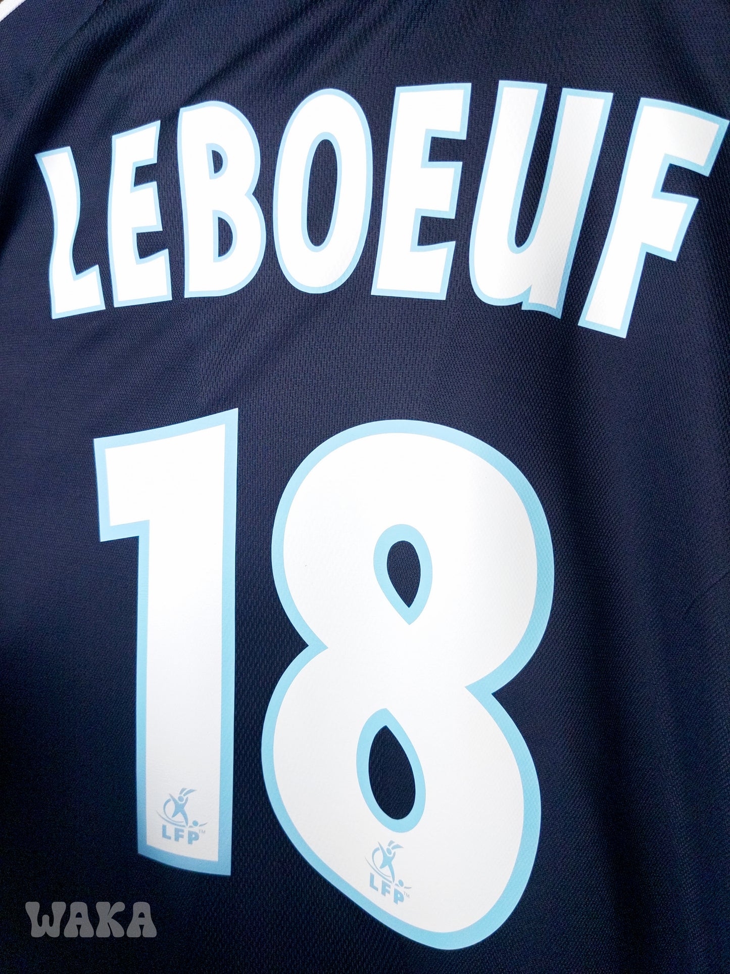 OM Olympique de Marseille 2001/2002 - Leboeuf - Away shirt - XL