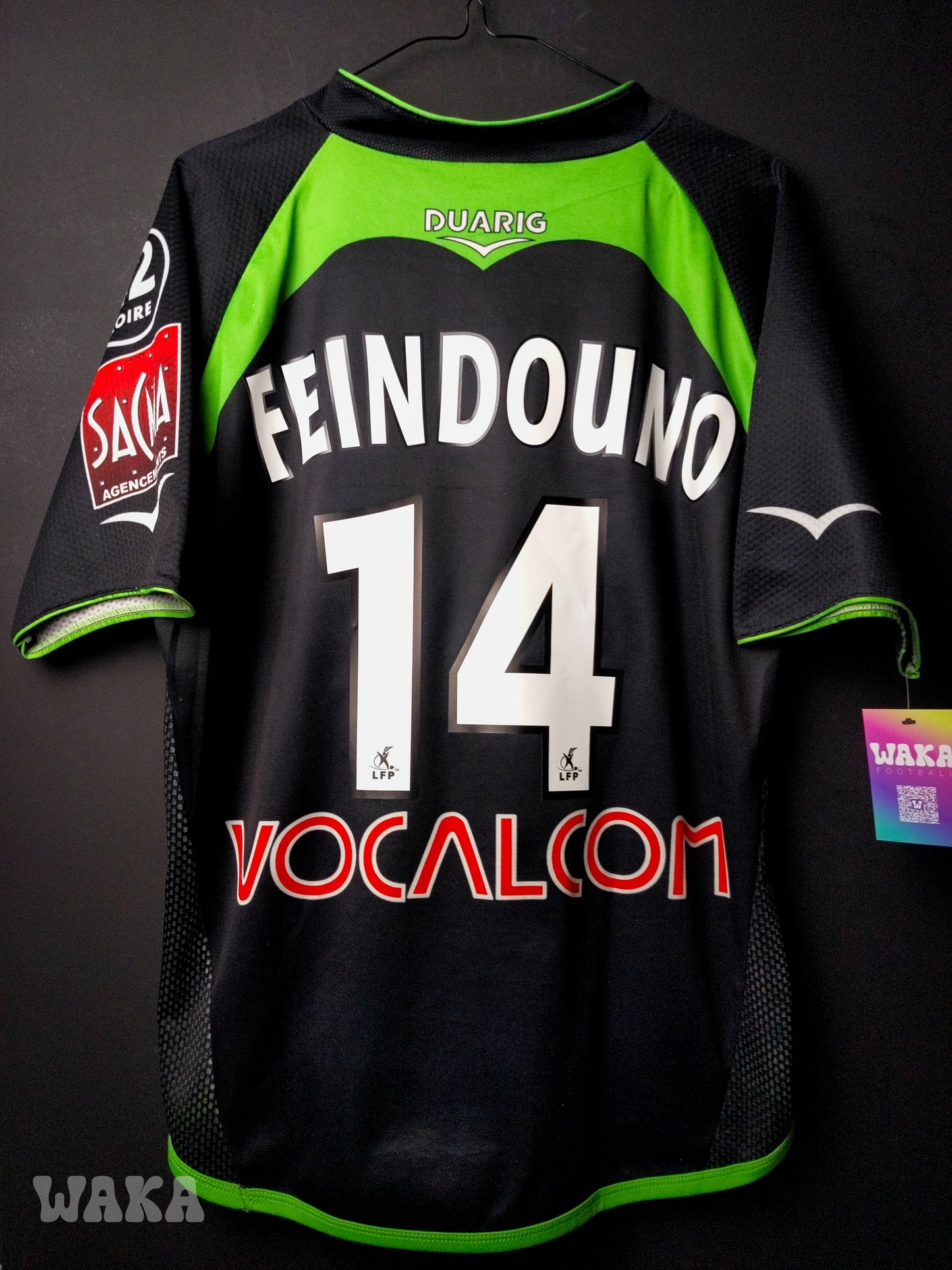 ASSE Saint-Etienne 2004/2005 - Feindouno - Away shirt - M