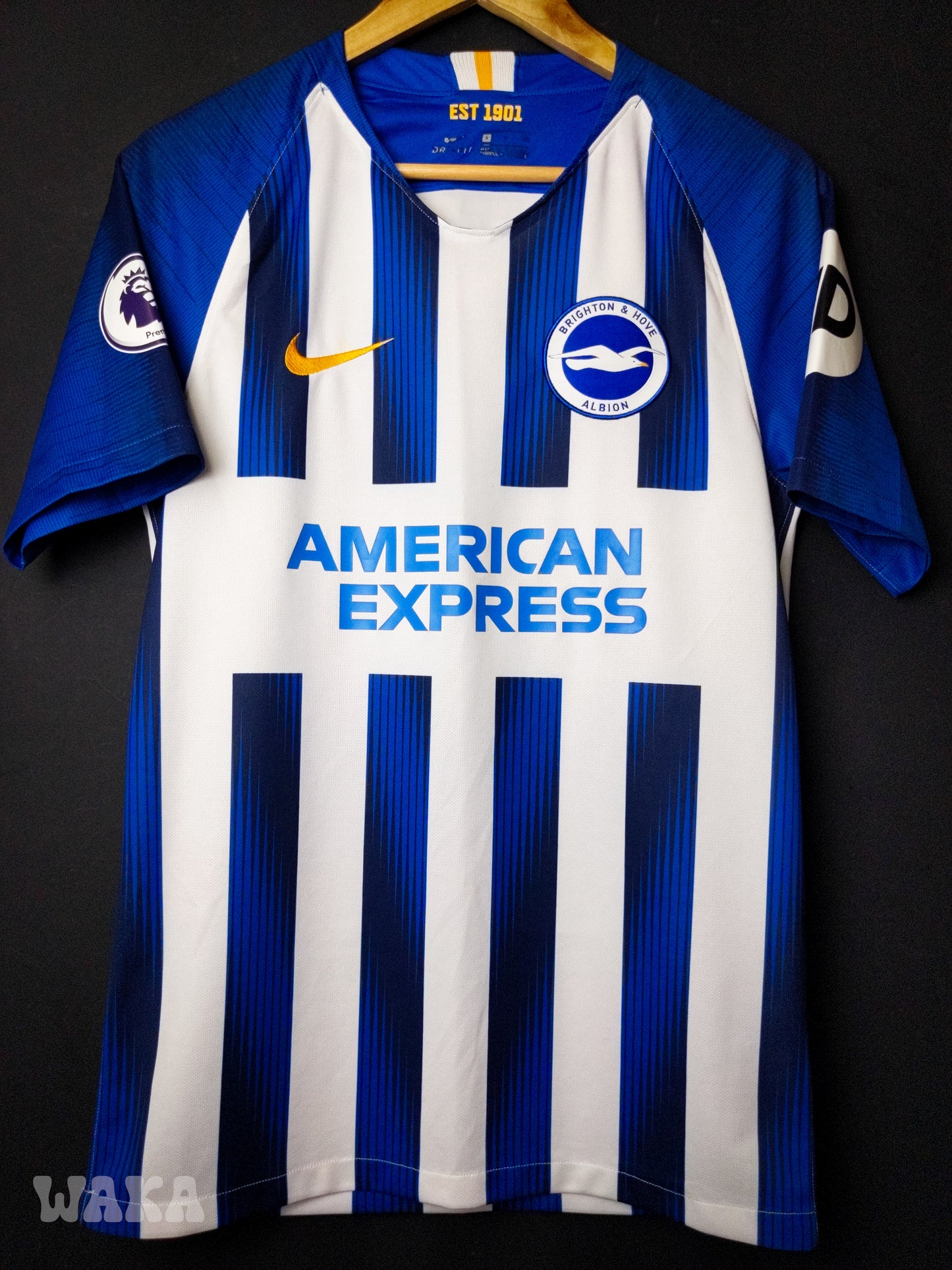 Brighton 2019/2020 - Maupay - Home shirt - S