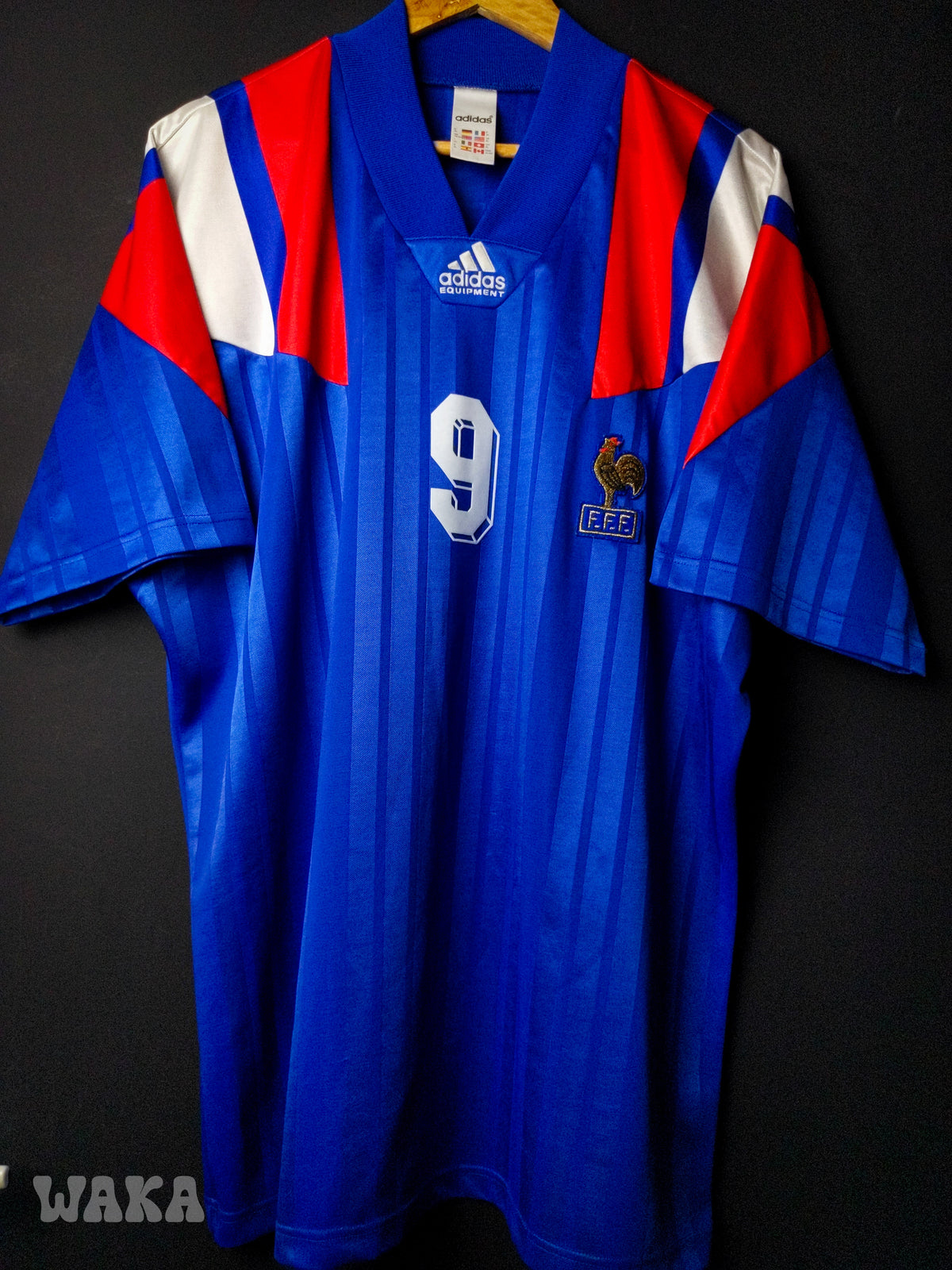 France 1992 - Papin - Home shirt - XL
