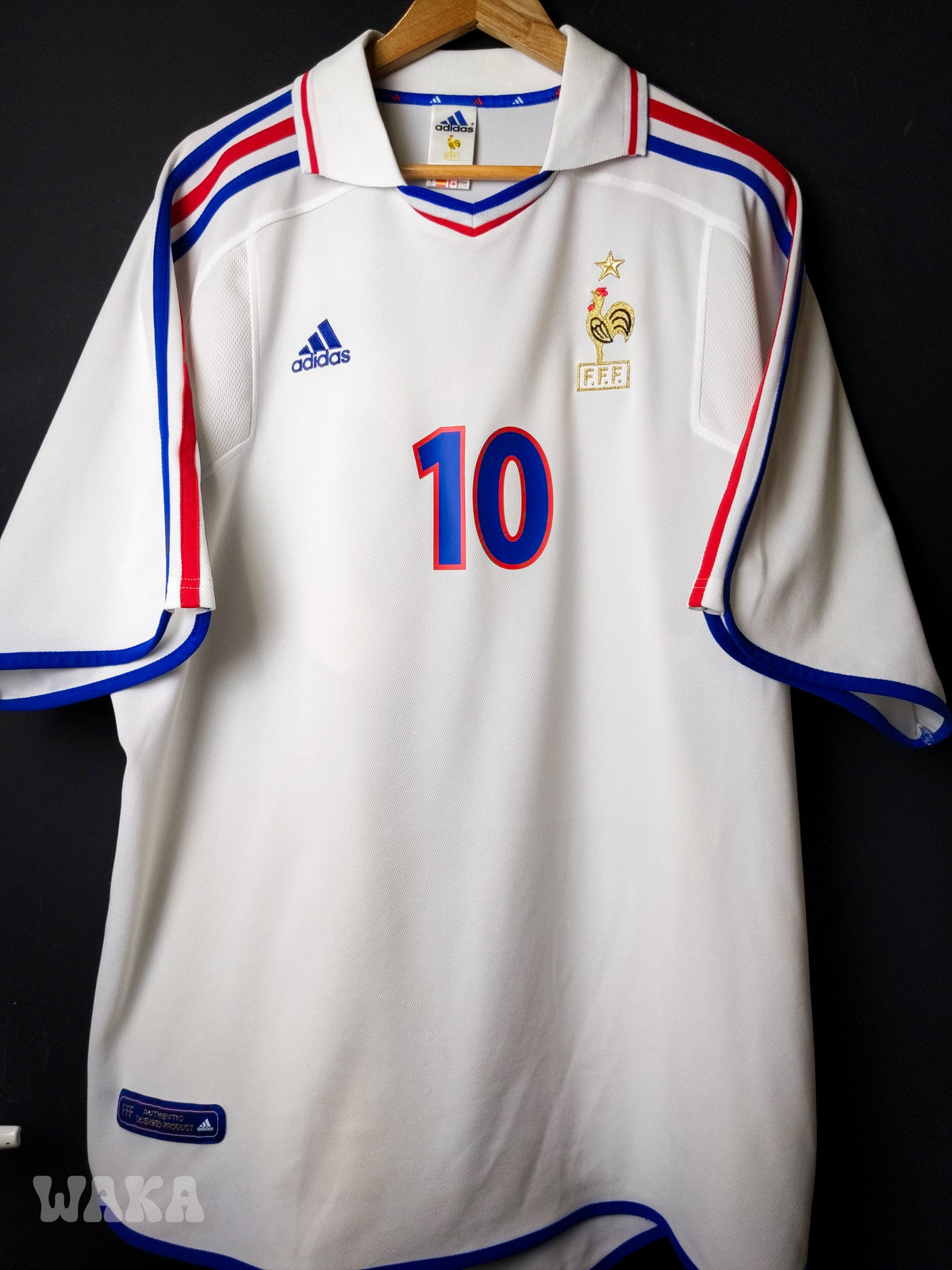 France 2000 - Zidane - Away Shirt - XXL